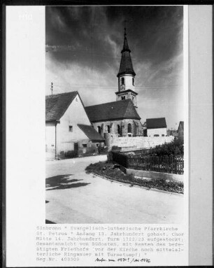 Evangelisch-lutherische Pfarrkirche Sankt Petrus