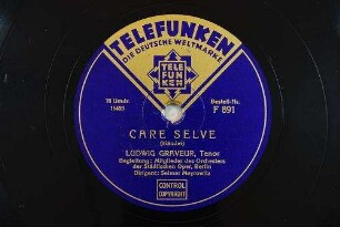 Care selve / (Händel)