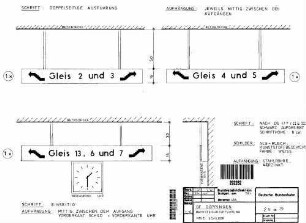 Göppingen: Neue Schilder Personentunnel