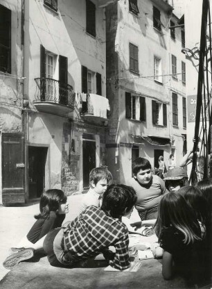 Straßenszene in Vernazza