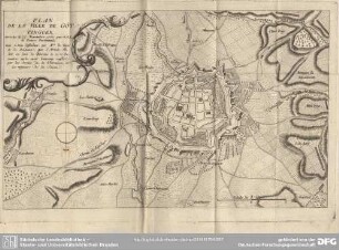Plan De La Ville De Göttinguen
