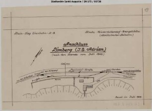 Heisterbacherrott, Gleisanschluss Limberg (Limperichsberg, J. G. Adrian)