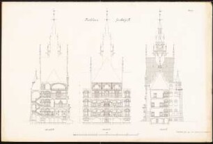 Rathaus, Stolp: Schnitte 1:100