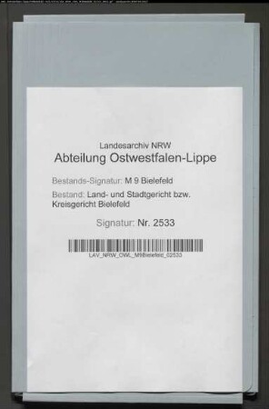 Erblasser: Wendt, Auguste, geb. Morrien: Testament