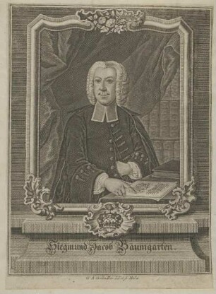 Bildnis des Siegmund Jacob Baumgarten