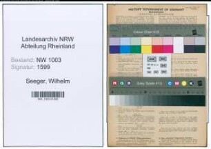 Entnazifizierung Wilhelm Seeger , geb. 09.10.1903 (Kraftfahrer)
