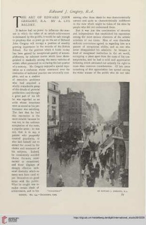 39.1909/10 = Nr. 154: The art of Edward John Gregory