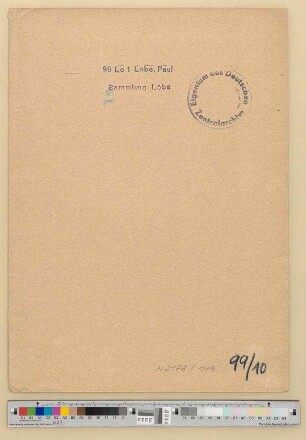 Reden.- Manuskripte, Konzepte, handschriftliche Notizen: Rede vor dem neugewählten Reichstag