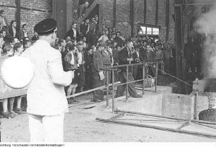 Freital-Döhlen. Edelstahlwerk Döhlen, 1. August 1951