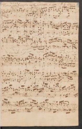 Fugen; org; h-Moll; BWV 579
