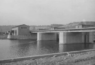 Wehr und Krafthaus Besigheim/Neckar nach Fertigstellung