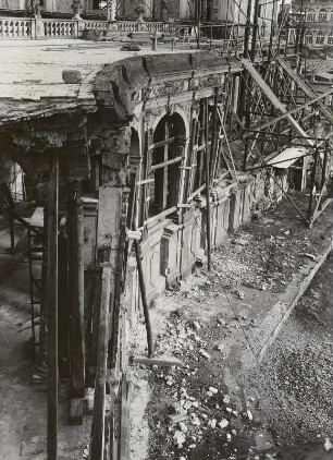 Dresden, Zwinger Wiederaufbau