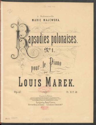 No. 1: op. 47