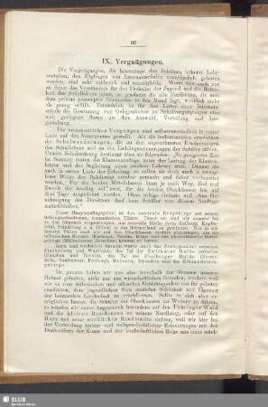 IX. Vergnügungen
