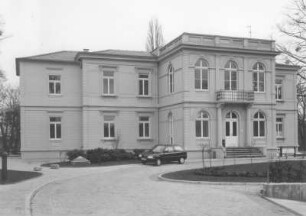 Dresden-Neustadt, Bautzner Straße 96. Marcolinische Meierei. Villa (1790). Eingangsseite