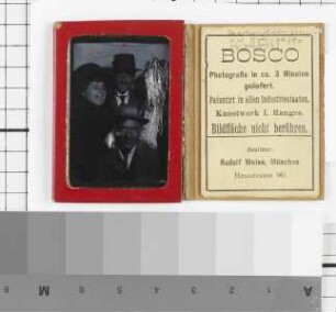 Albert Weisgerber, Margarete Pohl, Gino de Finetti und eine unbekannte Frau