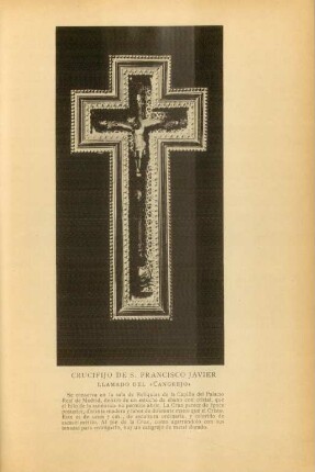 Crucifijo de S. Francisco Javier llamado del "Cangrejo"