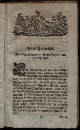 Erstes Hauptstück. - Viertes Hauptstück.