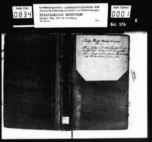 Amts- und Renteirechnung Virneburg