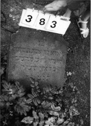 Grabstein 383