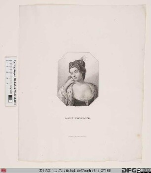 Bildnis Lady Mary Wortley Montagu, geb. Pierrepont
