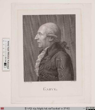 Bildnis Christian Garve