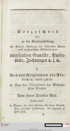 A. Von den Mitgliedern des Akademischen Senats