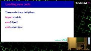 Code reloading techniques in Python: Cold and hot code reloading, the different options, how they work and when to use them.