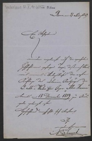 Brief an Friedrich Wilhelm Jähns : 27.03.1869