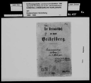 Vorbereitung und Durchführung der Kreisversammlung vom 4. April 1902 - 37. ordentliche Sitzung