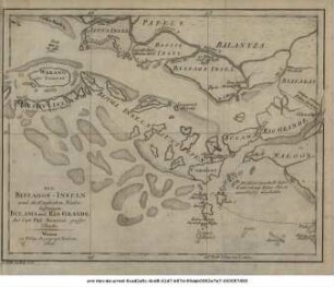 Die Bissagos-Inseln und die Englischen Niederlassungen Bulama und Rio Grande : Aus Capt. Phil. Beaver's grosser Charte