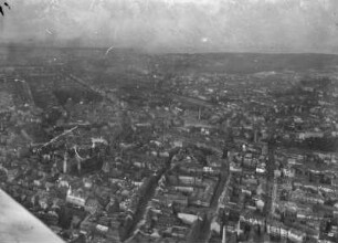 Chemnitz. Luftbild der Innenstadt