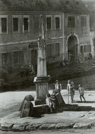 Die Breitegasse zu Pirna : Pirna, Breite Gasse