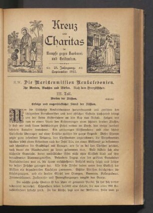 23. Jahrgang. September 1915