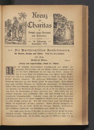 23. Jahrgang. September 1915