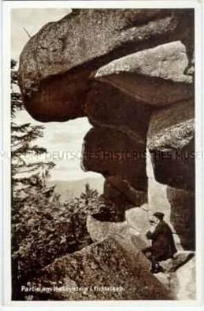Fels im Fichtelgebirge
