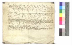 Erneuerung der Zunftordnung der Stadt Gmünd von Samstag vor Misericordia 1448