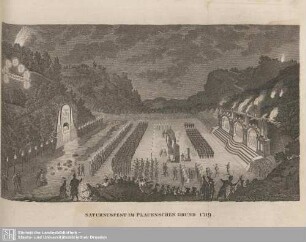 Saturnfest im Plauenschen Grund 1719