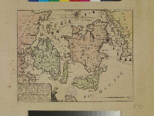 Karte vom Krieg in der Ostsee (1808)