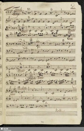 265. Finale/Quartetto: Innanzi à un bel sembiante / Sarti, G.