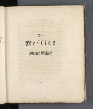 Der Messias Vierter Gesang
