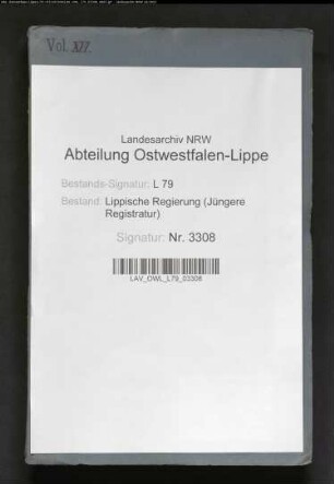 Anpflanzung und Nutzung von Bäumen an den Chausseen, Band 16