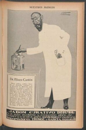 Dr. Eliseo Cantón - [Dibujo] : Nuestros médicos