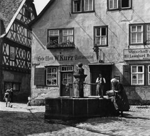 Michelstadt im Odenwald, Brunnen in der Großen Gasse