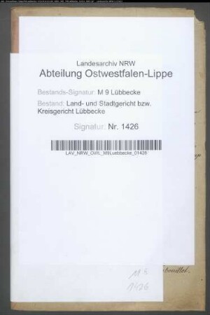 Erblasser: Vahrenkamp, Christoph Gottlieb; Erblasser: Vahrenkamp, Charlotte, geb. Klostermann; Erblasser: Vahrenkamp, Christian Ludwig: Abschluss eines Erbvertrags