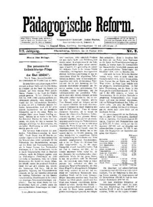 Die preussische Volksbildungs-Pflege und der Etat 1895/96