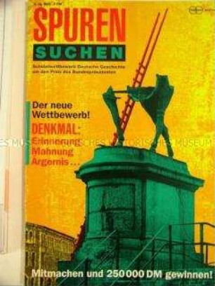 Jahreszeitschrift "Spuren suchen" zum Schülerwettbewerb Deutsche Geschichte um den Preis des Bundespräsidenten