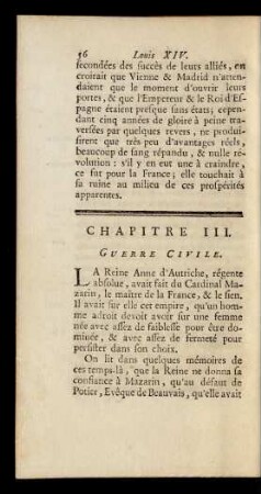 Chapitre III. Guerre Civile