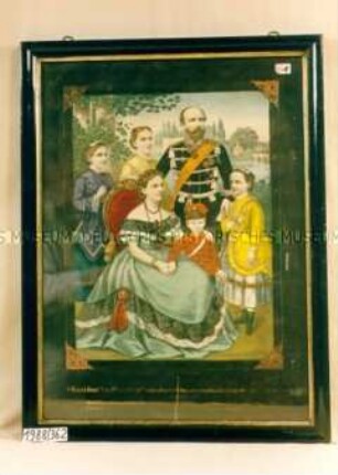 Prinz Friedrich Carl von Preußen mit Familie