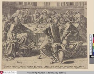 [The last supper; Das letzte Abendmahl]